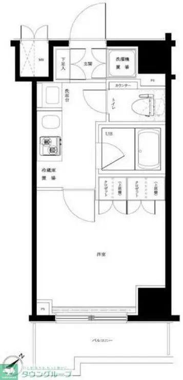 ルーブル横濱反町 10階階 間取り