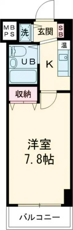 シティハイツ新小岩 5階階 間取り