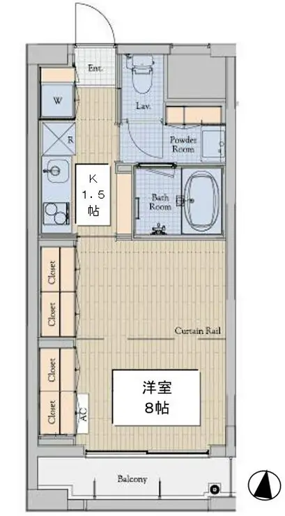 SPiCA 1階階 間取り