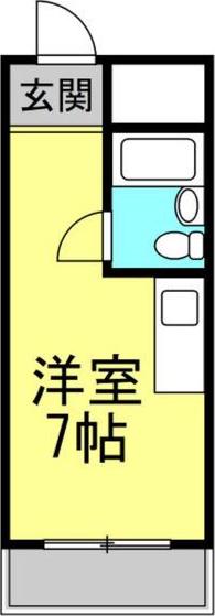 スターヒルズマルサン(ワンルーム/4階)の間取り写真