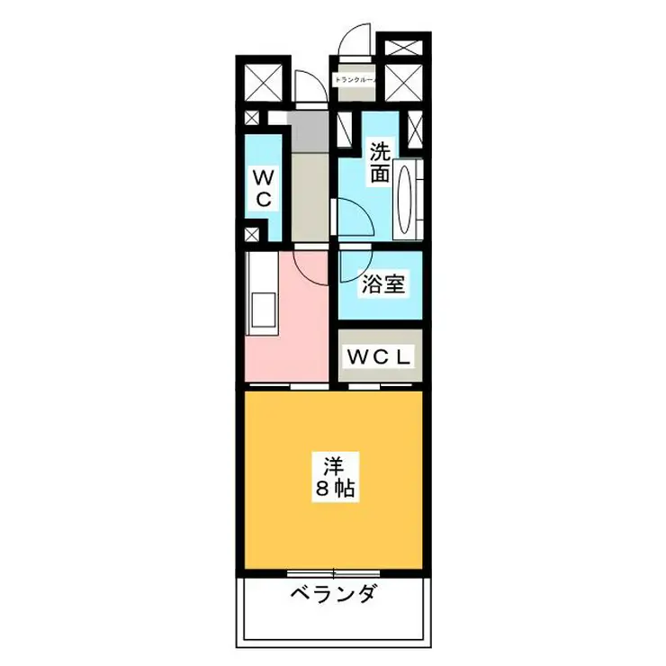 ロイヤルパーク多摩川2番館 3階階 間取り