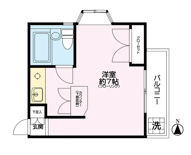 シェソワウィン 3階階 間取り
