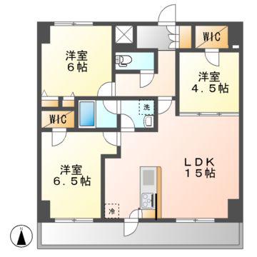 S-RESIDENCE高岳ARDENT(3LDK/11階)の間取り写真