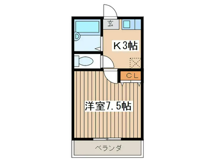 カデット三新 2階階 間取り
