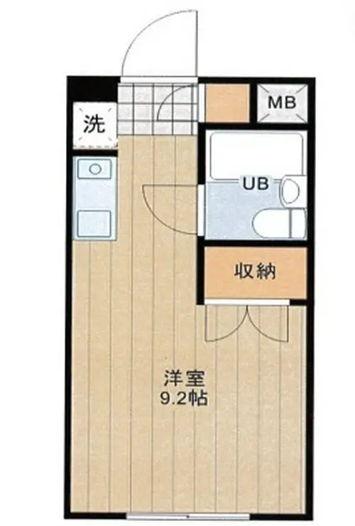 Jパレス国立 1階階 間取り