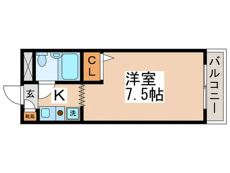 サカイ中野富士見町マンション 1階階 間取り