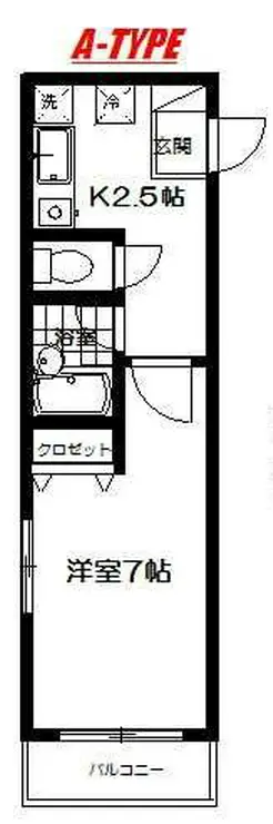 アイレジデンス宮原 2階階 間取り