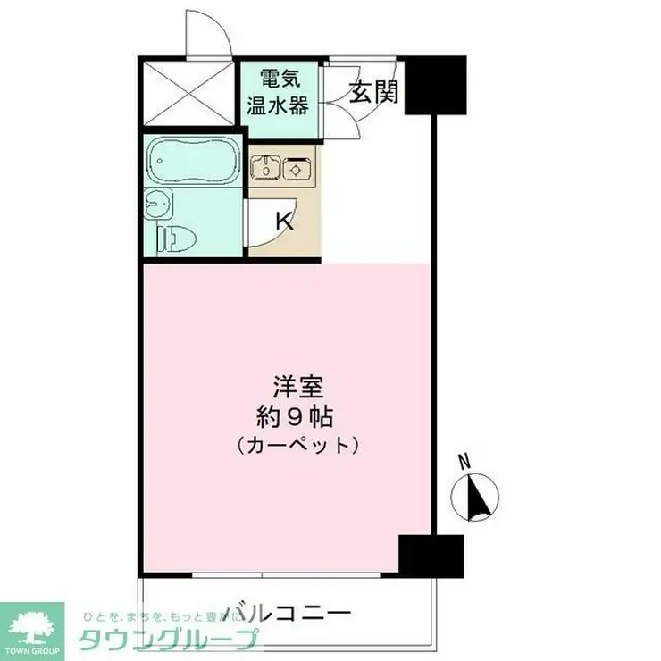 新宿御苑前マンション 4階階 間取り