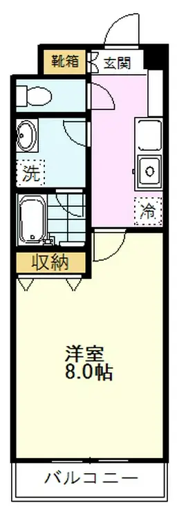 オーチャードヒル 2階階 間取り