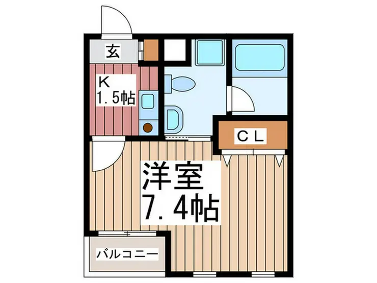 オンワード中根 1階階 間取り