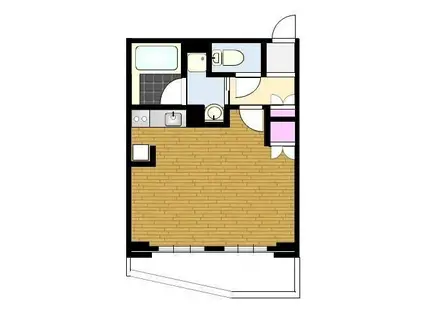 レジディア御茶ノ水A(ワンルーム/6階)の間取り写真