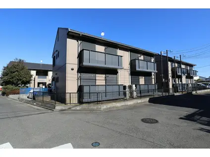 クレストコートD(2K/2階)の外観写真