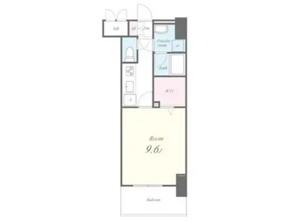 ARTIO DOMANI アルティオ ドマーニ(1K/3階)の間取り写真