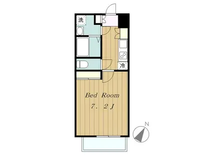 PRIMAL MACHIDA プライマルマチダ(1K/11階)の間取り写真