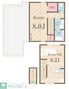 CASA BELLA DAITA(1LDK/1階)の間取り写真