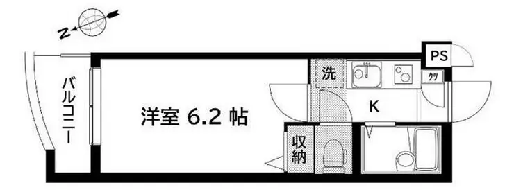ラ・フローラ武蔵野I 3階階 間取り