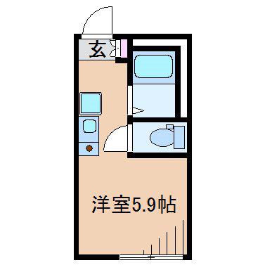 STELLA(ワンルーム/1階)の間取り写真