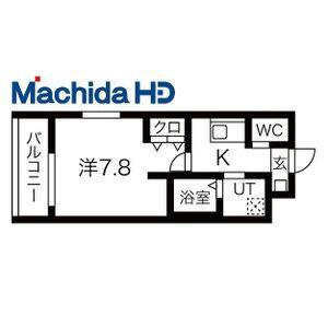 清州エヌエム・キャトフ・ヴァン・ドゥーズ(1K/1階)の間取り写真