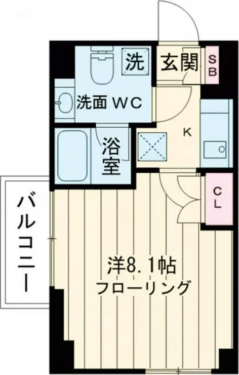 ステージグランデ府中東 2階階 間取り