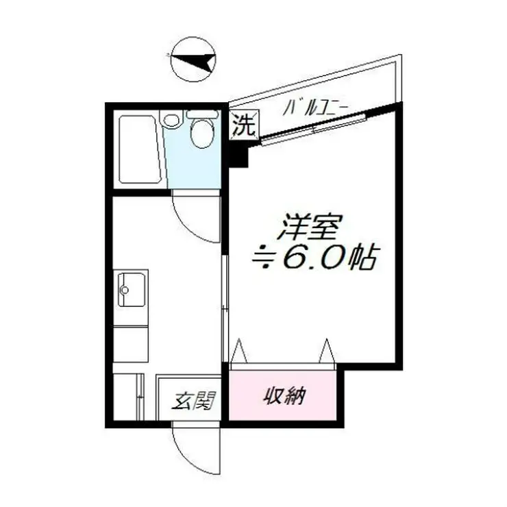 サンシティ 2階階 間取り
