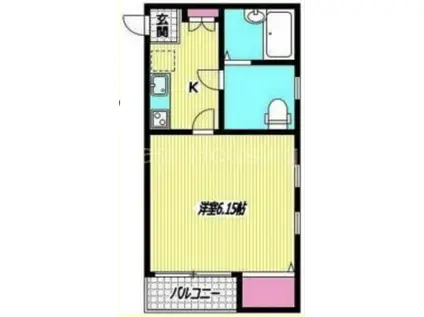 ヴェルト高円寺(ワンルーム/1階)の間取り写真