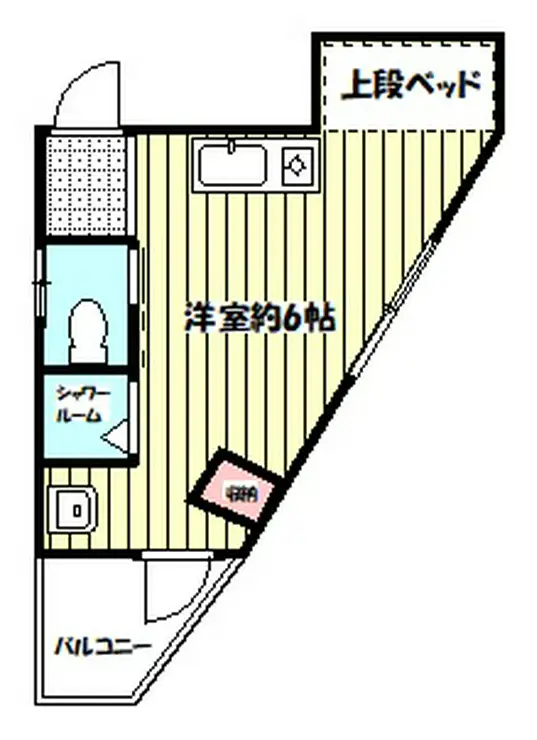 クレアールさくら 3階階 間取り