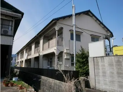 松尾アパート(2DK/1階)の外観写真