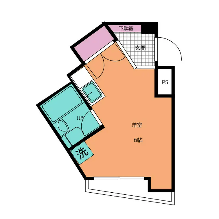 TerrasseOku 1階階 間取り