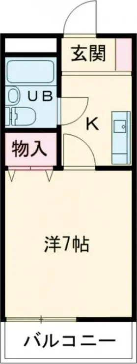 ハイライズ大蔵 3階階 間取り