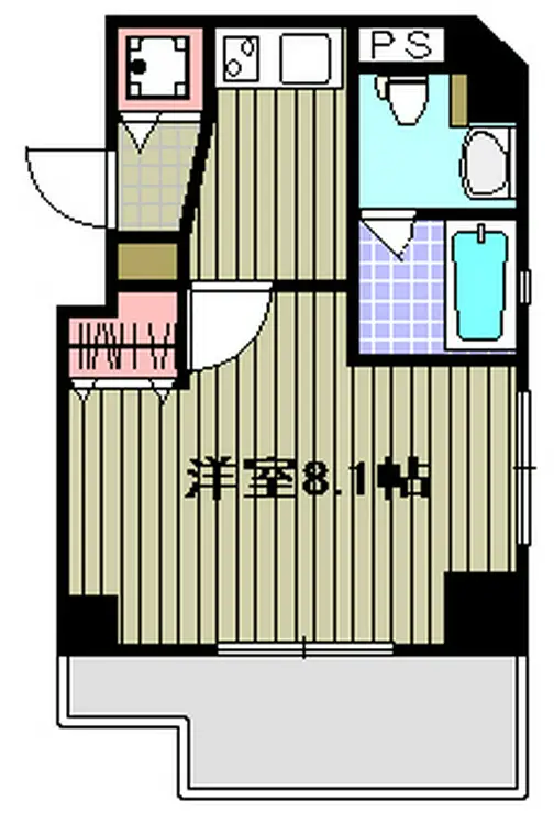 クリオ戸越銀座壱番館 7階階 間取り
