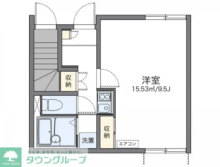 レオネクストピースフル 泉 1階階 間取り