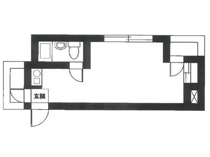 BWビル17(ワンルーム/5階)の間取り写真