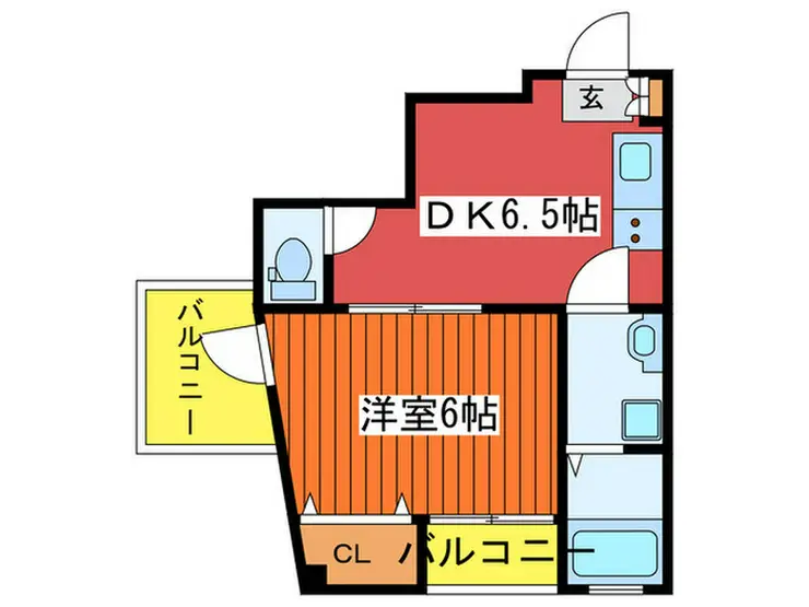 アビタシオンYKB 4階階 間取り