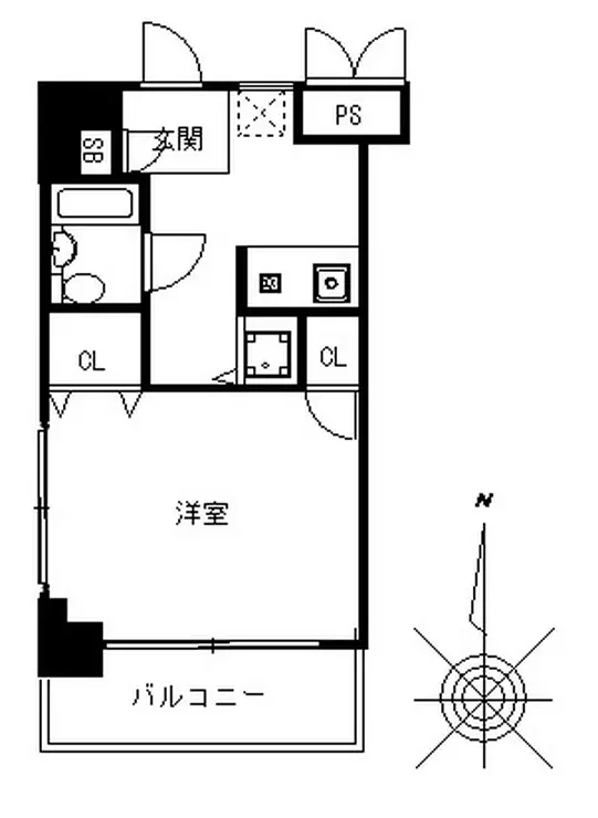 パレ・ドール検見川 3階階 間取り