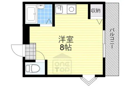 ネオセレス五番館(ワンルーム/3階)の間取り写真