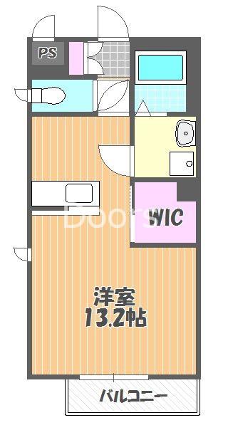 アンシャンテ厚生(ワンルーム/3階)の間取り写真