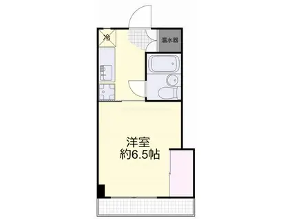 コーポきょうざんB棟(1K/2階)の間取り写真