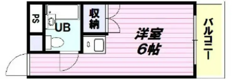 エトワール暁町 4階階 間取り