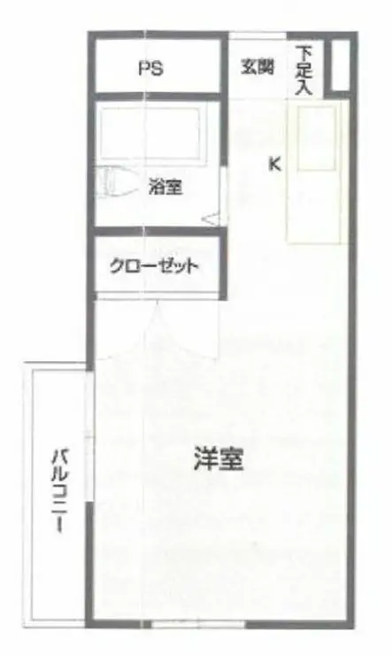 パレ・ドール淵野辺 3階階 間取り
