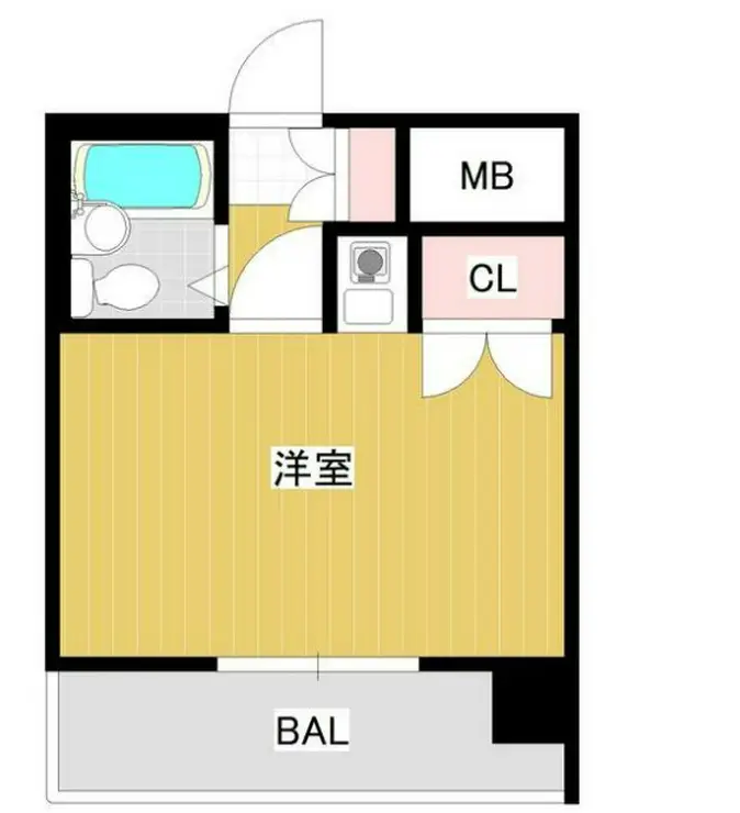 ヴェラハイツ鶴見 3階階 間取り