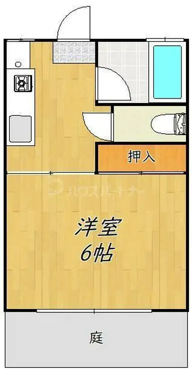 おおたかの森アパート 1階階 間取り