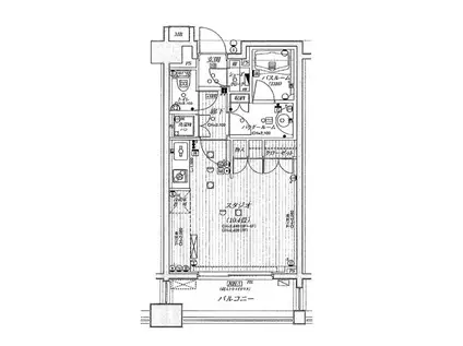 日神デュオステージ桜上水(ワンルーム/5階)の間取り写真