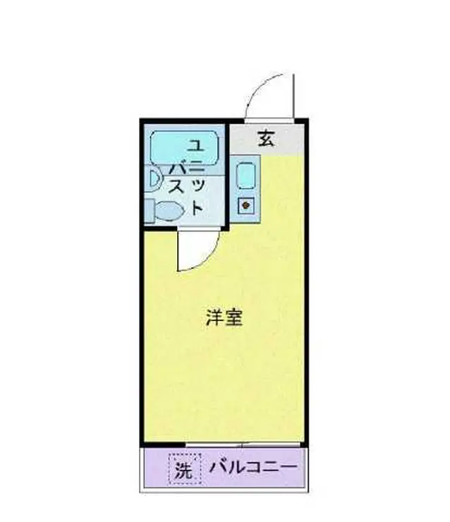 メゾン・ド・テルトル 1階階 間取り