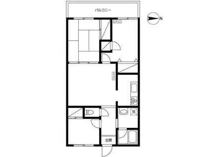 Y.Sビル(3LDK/4階)の間取り写真