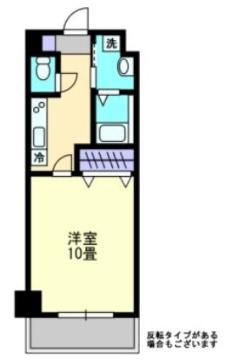 MJマンション(1K/5階)の間取り写真
