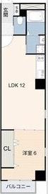 フェリシダージ鶴舞(1LDK/6階)の間取り写真