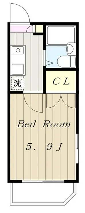 ハーモニー三田 2階階 間取り