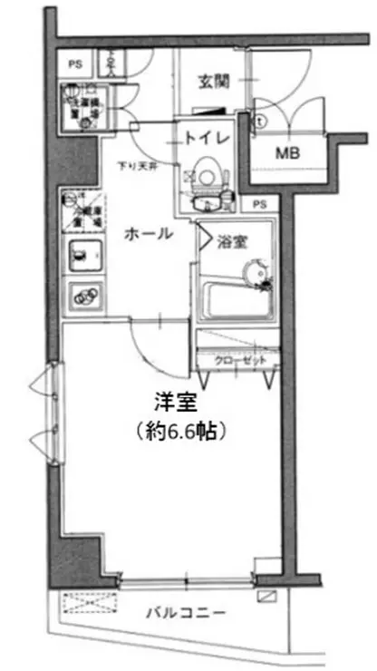 ドルチェ東京池上・弐番館 2階階 間取り