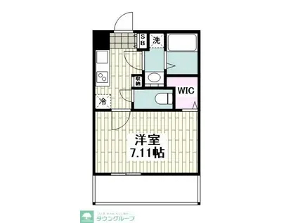 LOCS KASHIOCHOU(1K/3階)の間取り写真