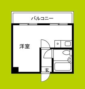 エクステンド福島(ワンルーム/5階)の間取り写真